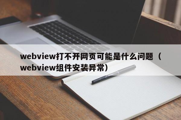 webview打不開網頁可能是什么問題（webview組件安裝異常）